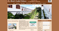 Desktop Screenshot of hotelisabelpalace.com